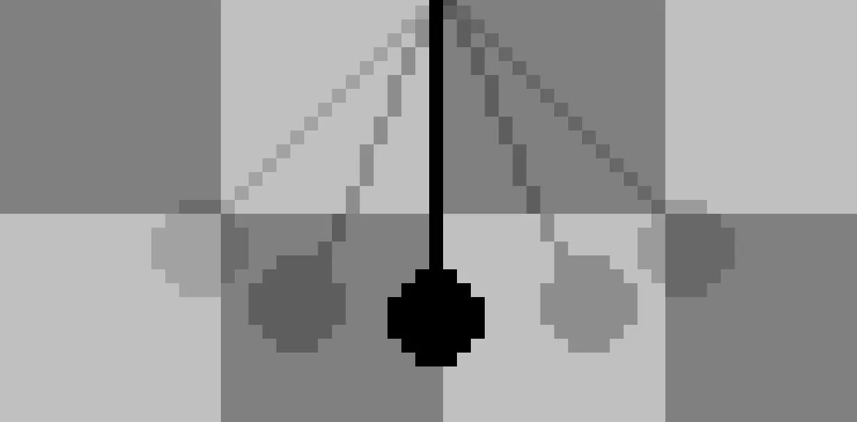 Pendulum without easing in