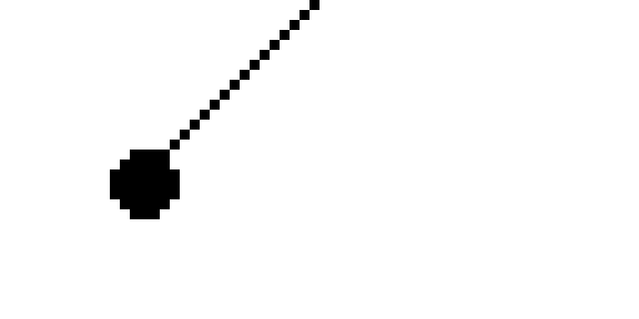 Pendulum with easing in and out