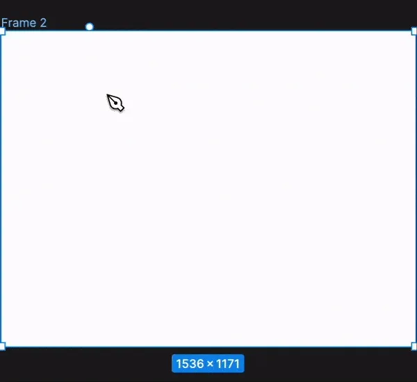 Video of Pentool in Figma